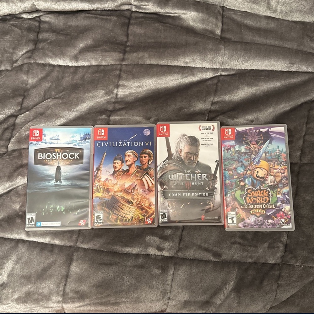 Nintendo switch games Lot